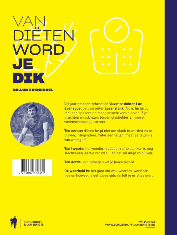 Van diëten word je dik achterkant