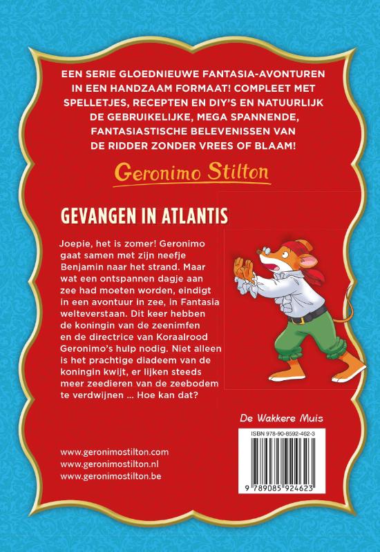 Gevangen in Atlantis / Avonturen in Fantasia / 5 achterkant