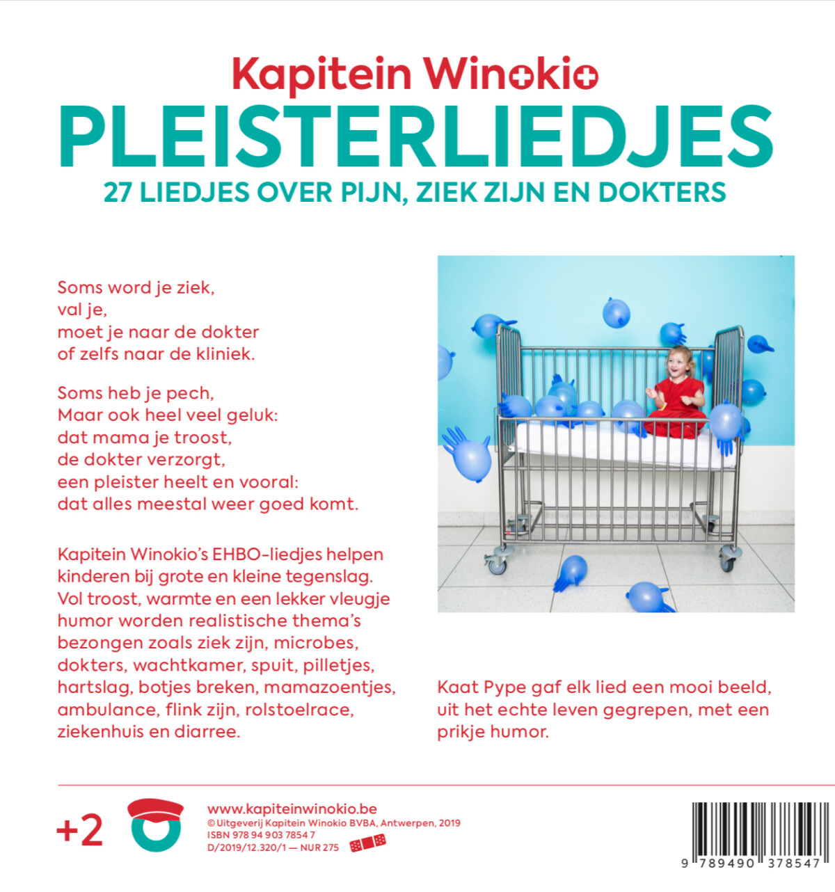 Pleisterliedjes achterkant