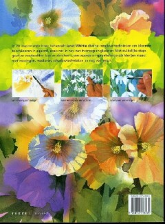 AQUARELTECHNIEKEN BLOEMEN achterkant
