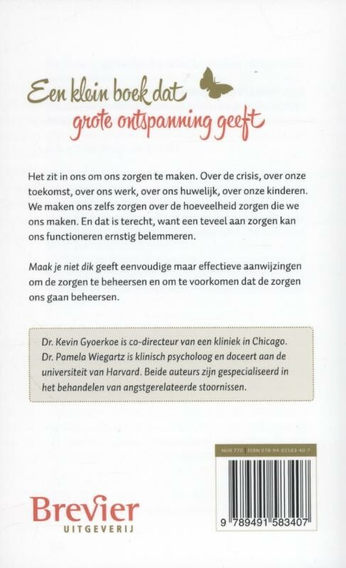 Maak je niet dik achterkant