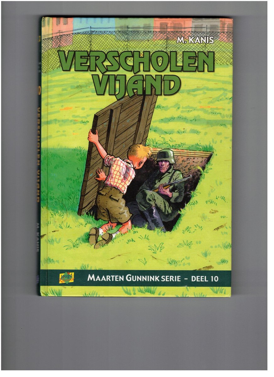 boekenbalie_9789033628849_cover Verscholen vijand / Maarten Gunnik serie / 10