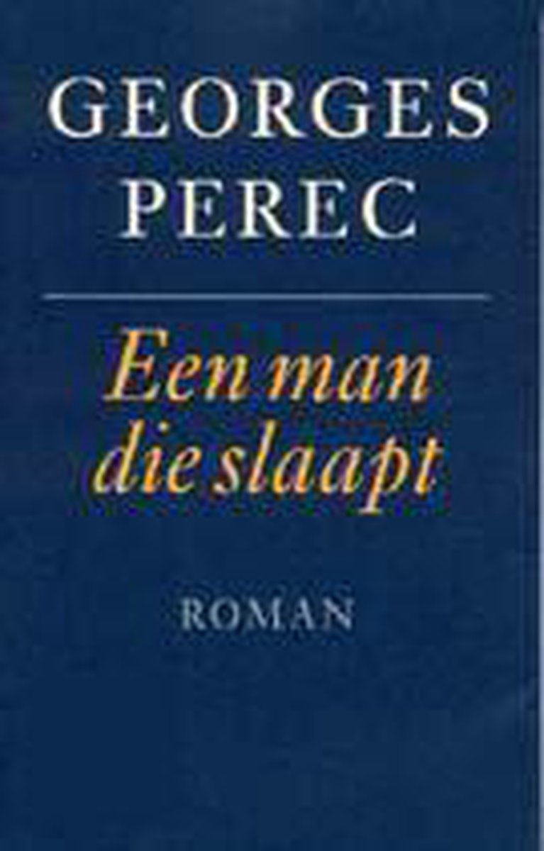 Een man die slaapt