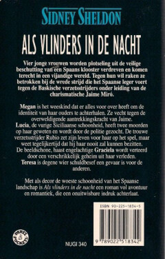 Als vlinders in de nacht / Parel pockets achterkant