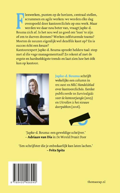 Ga lekker zelf in je kracht staan Ga lekker zelf in je kracht staan achterkant