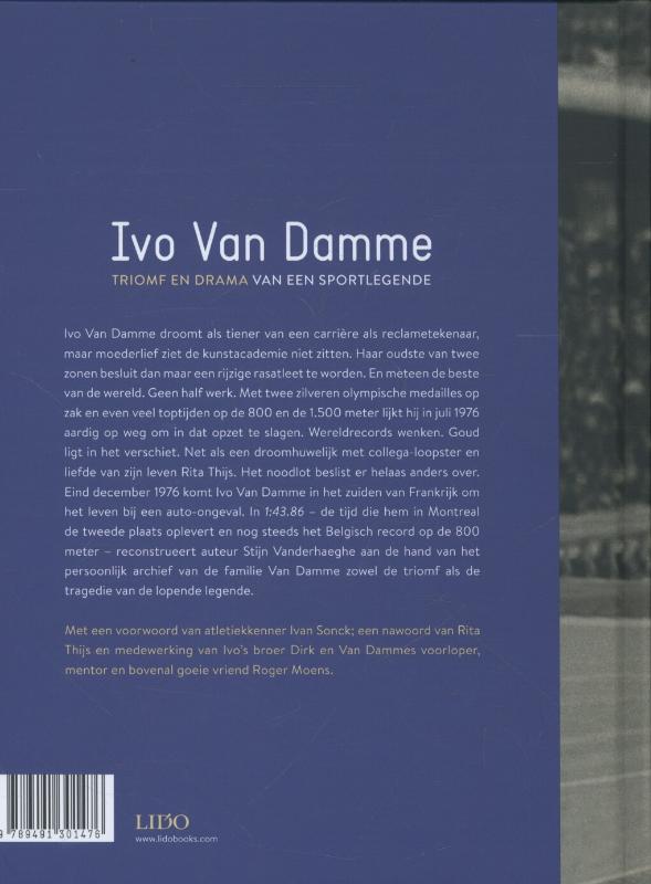 Ivo Van Damme achterkant
