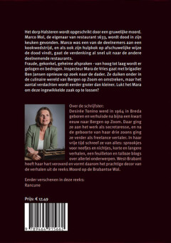 Moord op de Brabantse Wal achterkant