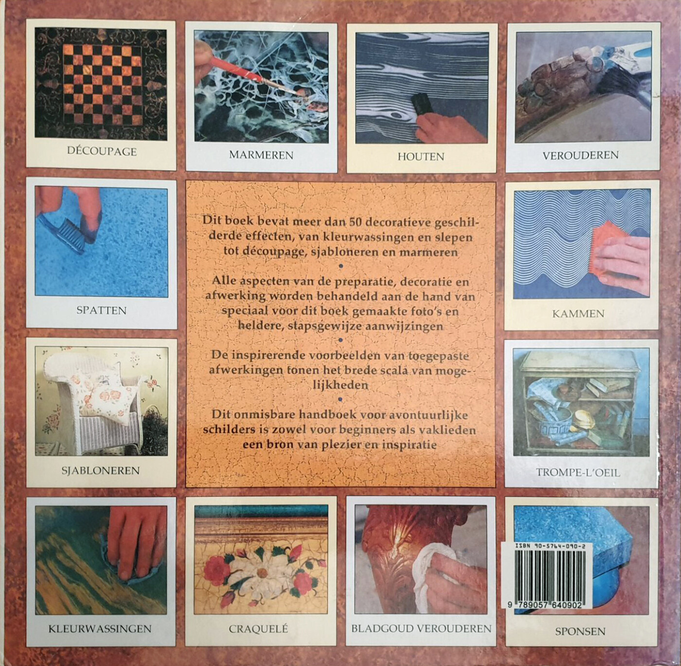 DECORATIEVE SCHILDERTECHNIEKEN achterkant