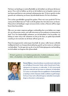 Zicht op de les achterkant