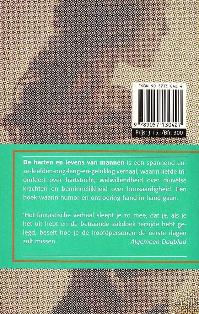 De harten en levens van mannen / Ooievaar achterkant