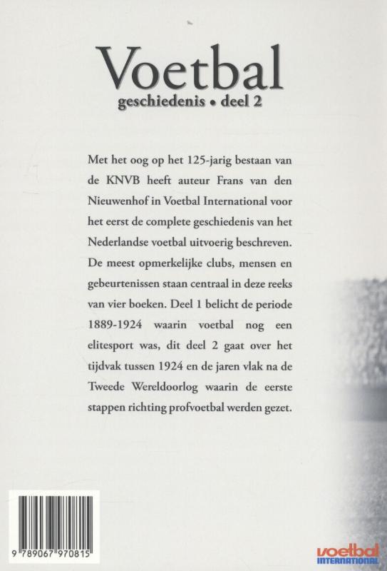 Voetbalgeschiedenis Deel 2 achterkant