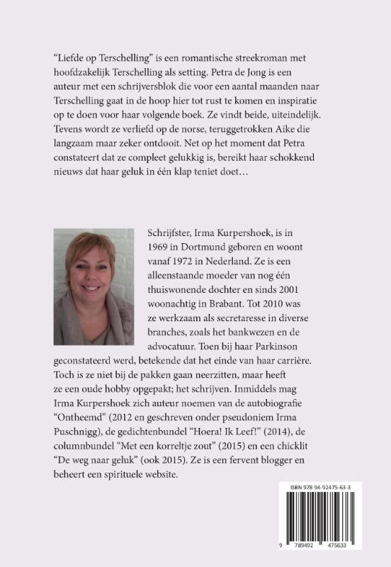 Liefde op Terschelling achterkant