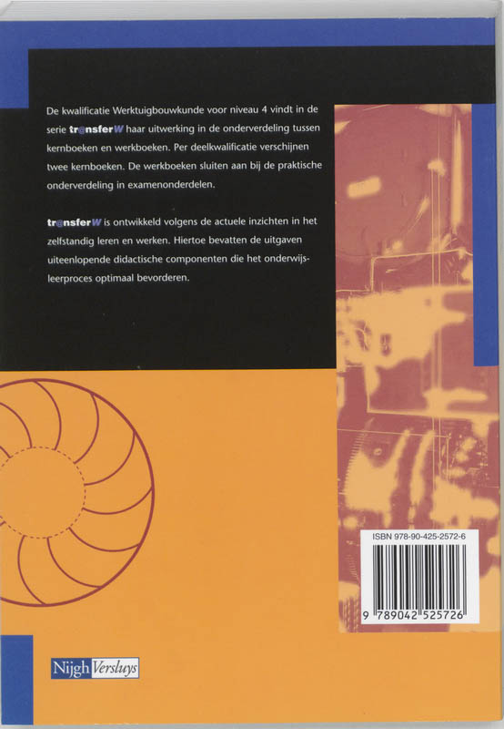 Construeren / Niveau 4 / Kernboek 1 / TransferW Construeren / Niveau 4 / Kernboek 1 / TransferW achterkant