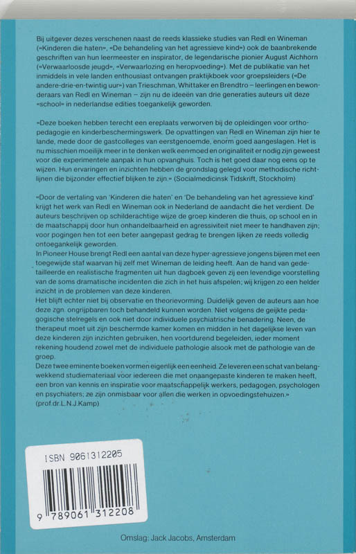 De behandeling van het agressieve kind achterkant