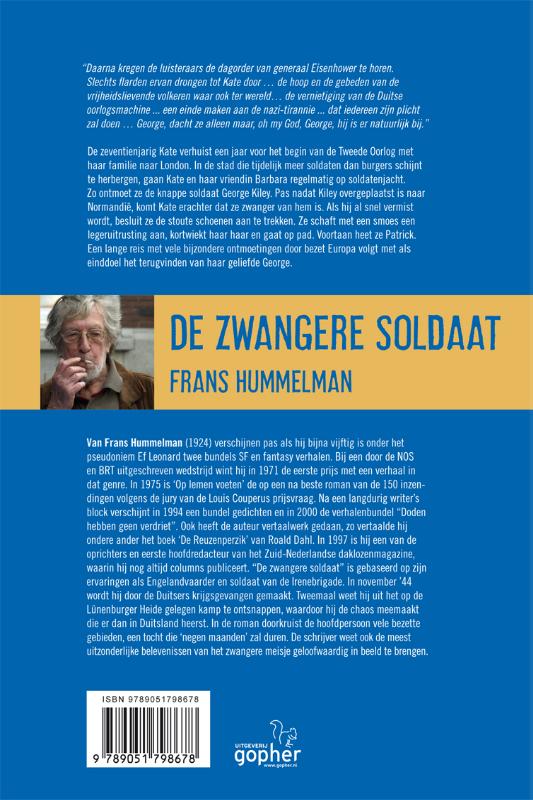 De zwangere soldaat achterkant