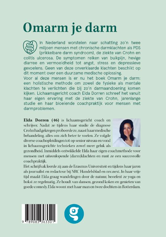Omarm je darm werkboek / Omarm je darm / 2 achterkant