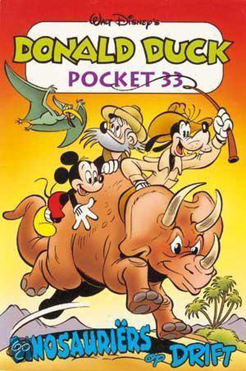 Walt Disney Studio’s Donald Duck Pocket 033 Dinosauri�Rs Op Drift