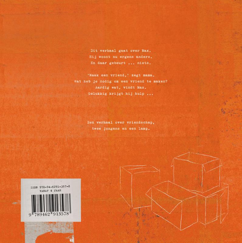 Max maakt een vriend achterkant