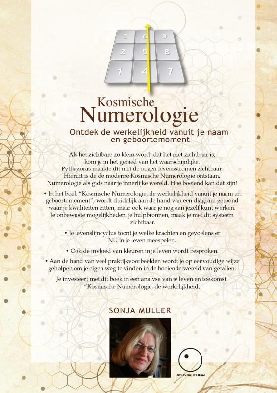 Kosmische Numerologie achterkant