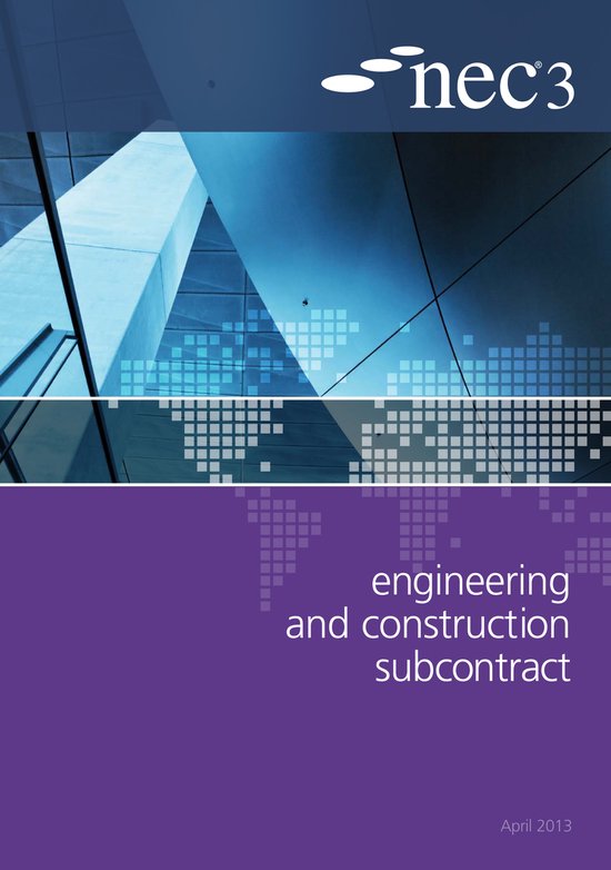 NEC3 Engineering & Construction Subcontr