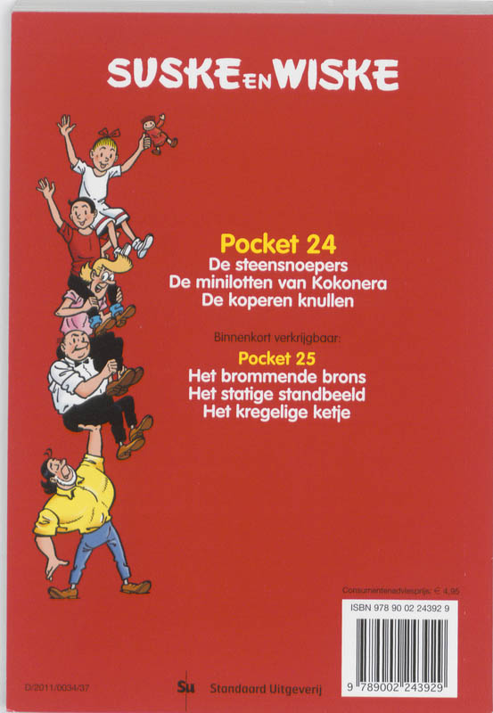 Suske en Wiske Pocket / Suske en Wiske / 24 achterkant