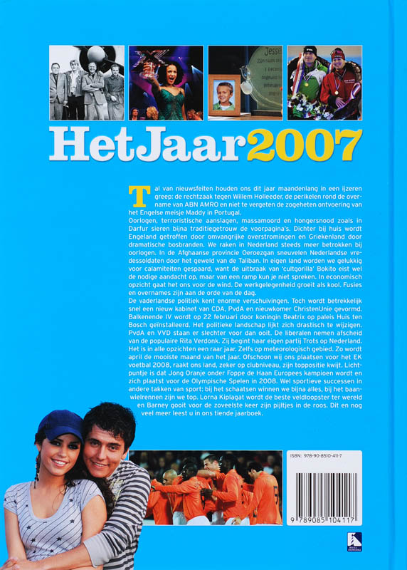 Het Jaar 2007 achterkant