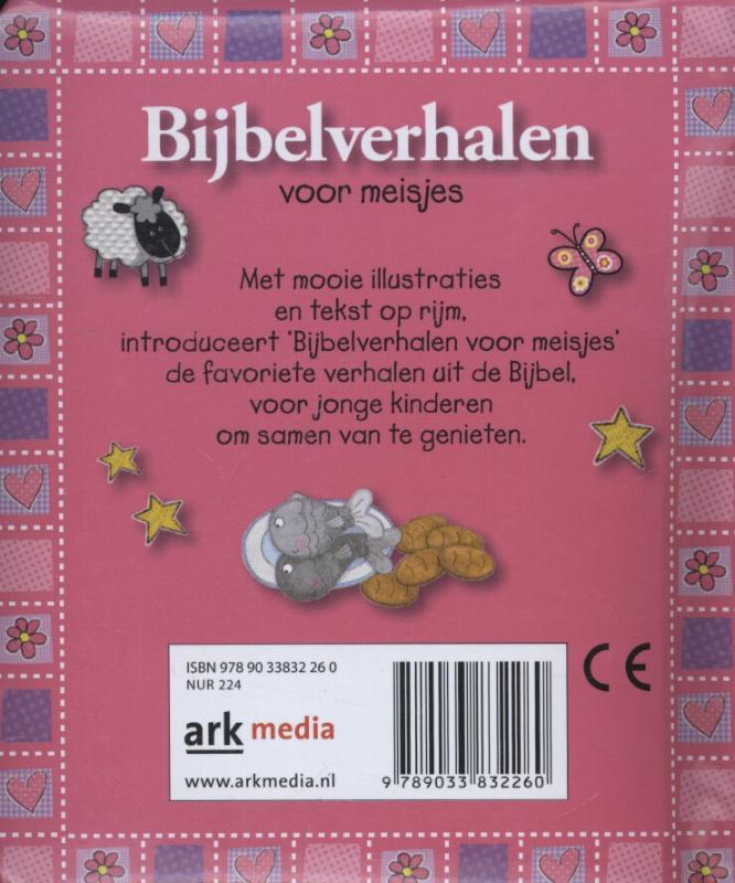 Bijbelverhalen voor meisjes achterkant