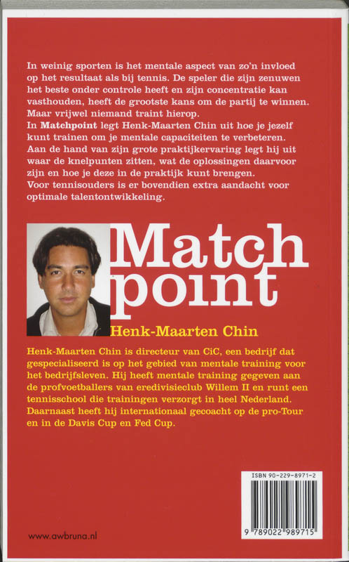 Matchpoint achterkant