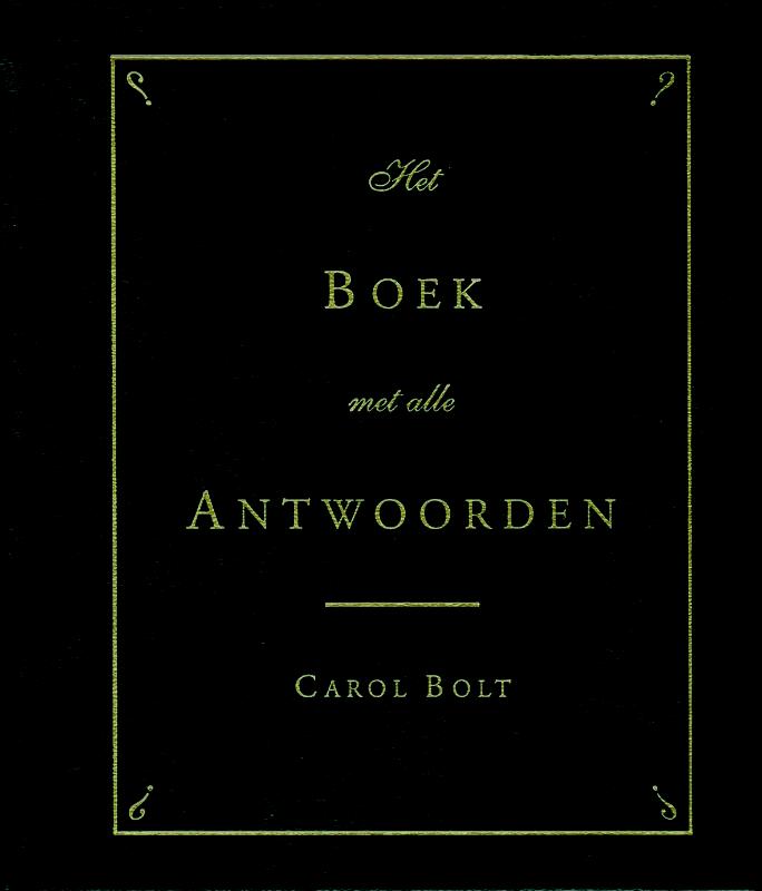 Het boek met alle antwoorden - mini