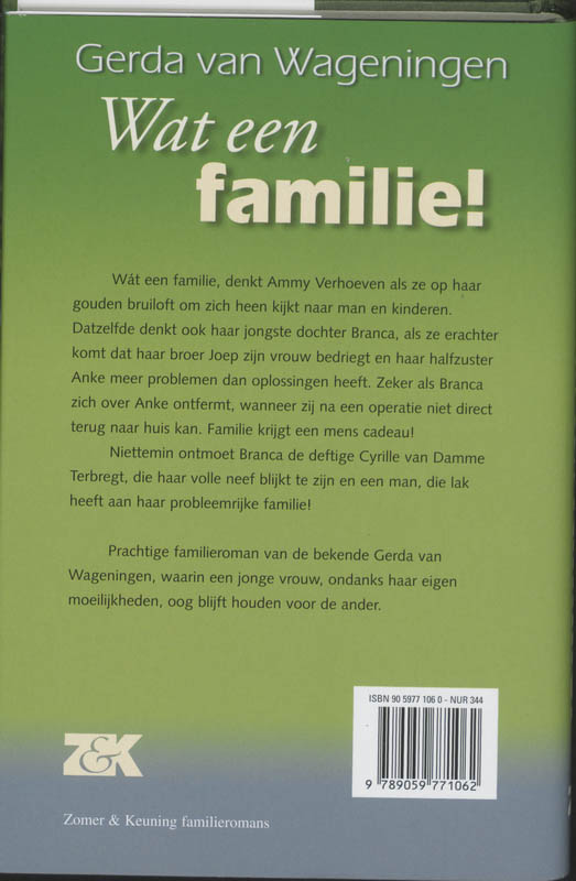 Wat Een Familie! achterkant