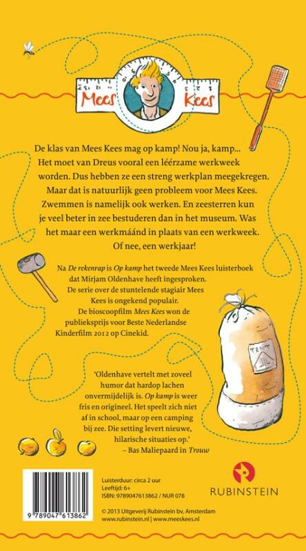 mees kees op kamp achterkant