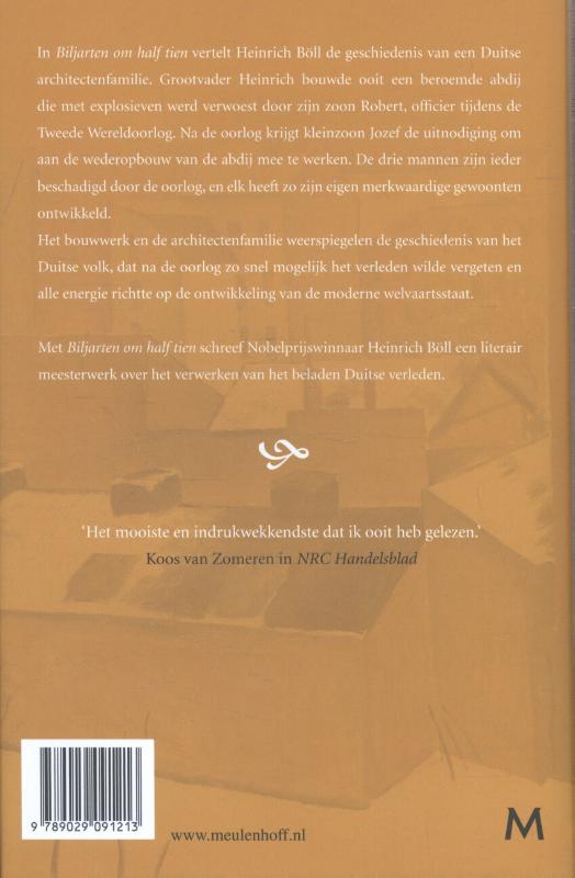 Biljarten om half tien achterkant