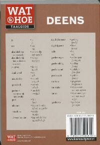 Deens / Wat & Hoe taalgids achterkant