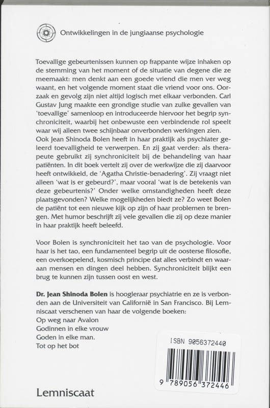 Tao van de psychologie / Ontwikkelingen in de Jungiaanse psychologie Tao van de psychologie / Ontwikkelingen in de Jungiaanse psychologie achterkant