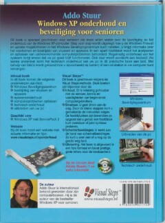 Windows XP onderhoud en beveiliging voor senioren achterkant