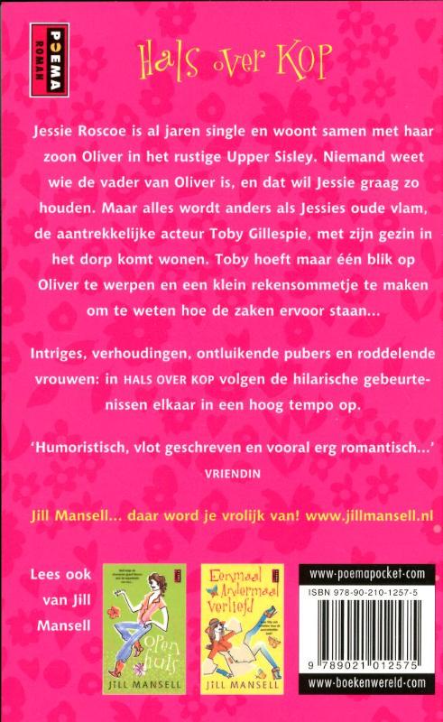 Hals over kop Hals over kop achterkant