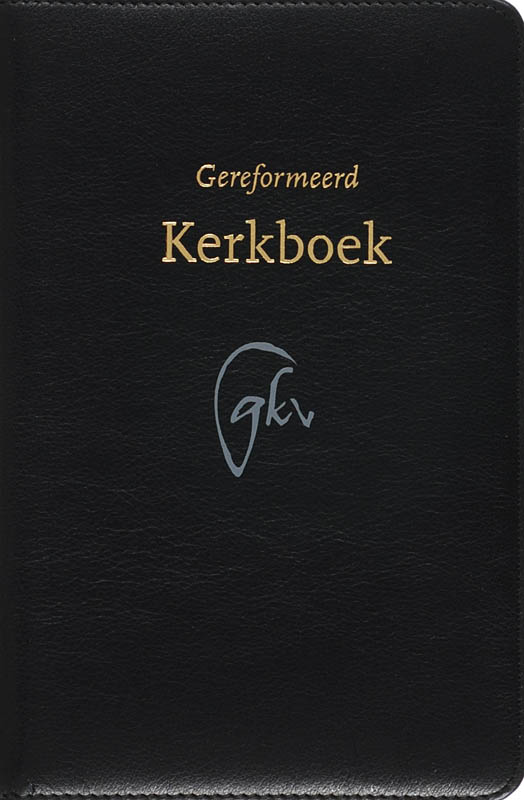 Gereformeerd kerkboek leer goudsnee luxe