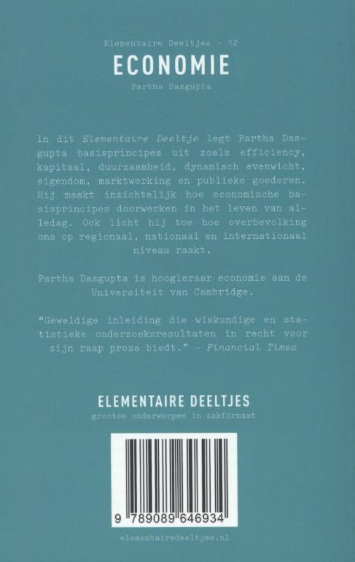 Economie / Elementaire Deeltjes / 12 achterkant