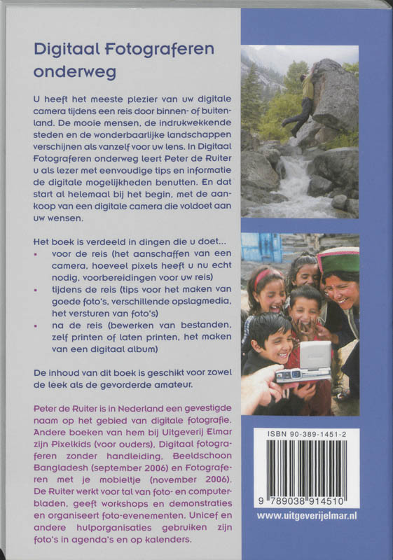 Digitaal fotograferen onderweg Digitaal fotograferen onderweg achterkant