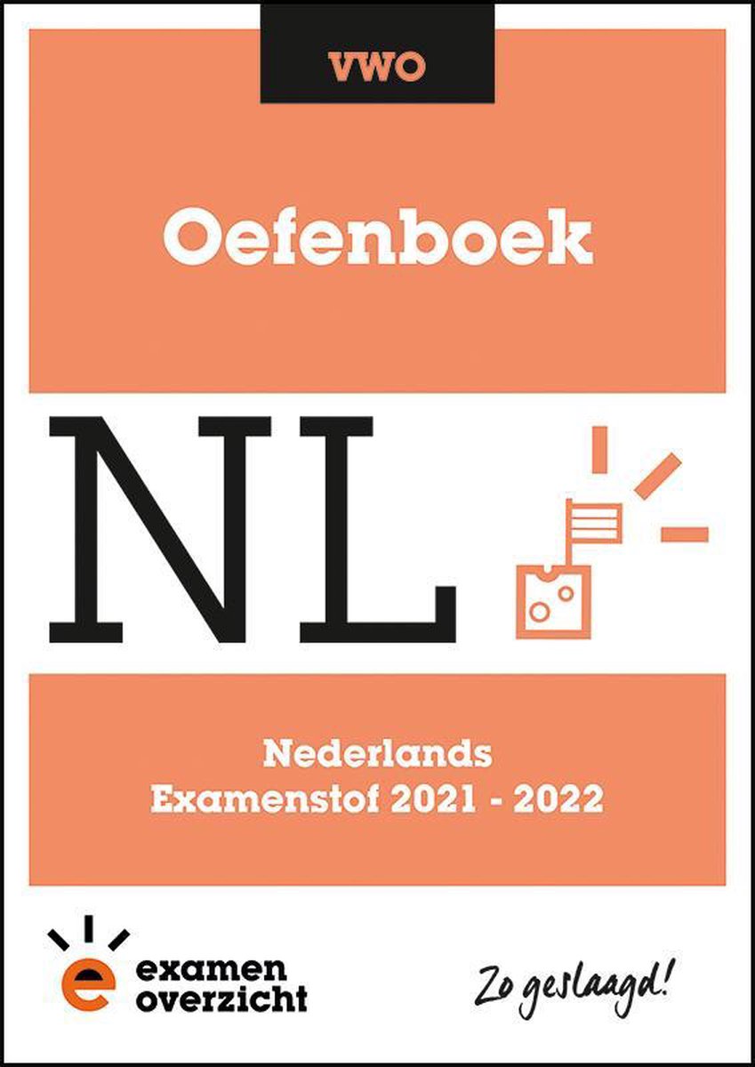 boekenbalie_9789493237445_cover ExamenOverzicht - Oefenboek Nederlands VWO