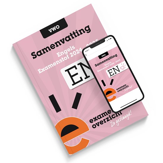 ExamenOverzicht - Samenvatting Engels VWO