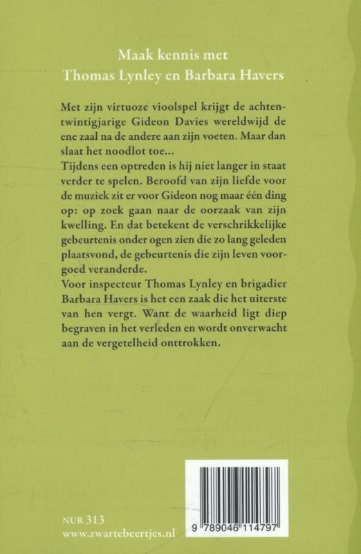 Verrader van het verleden / Inspecteur Lynley-mysterie / 11 achterkant