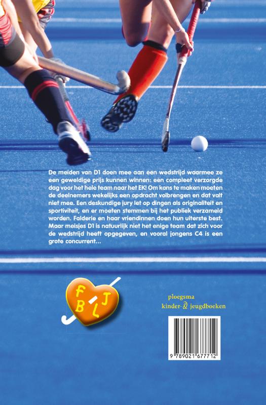 Rugnummers en teamwork / I love hockey / 6 achterkant