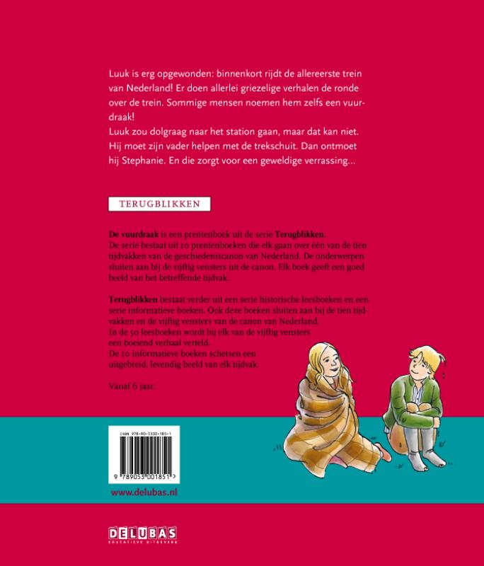 De vuurdraak / Terugblikken prentenboeken / 8 achterkant