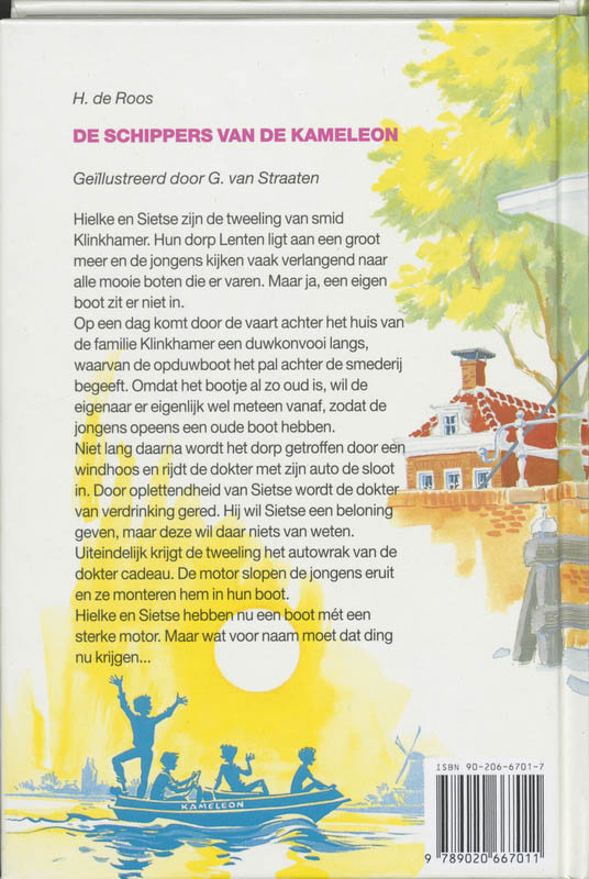 De schippers van de Kameleon / Kameleon De schippers van de Kameleon / Kameleon achterkant