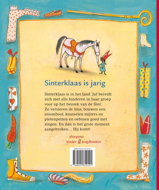 Sinterklaas is jarig Sinterklaas is jarig achterkant