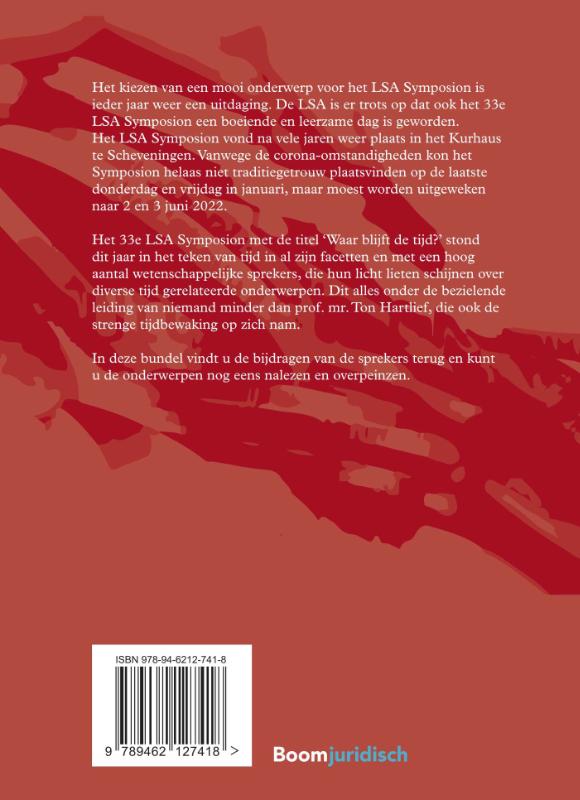 Waar blijft de tijd? / LSA-reeks / 33 achterkant