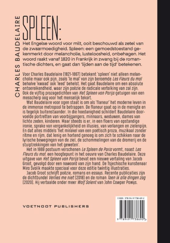 Het spleen van Parijs achterkant