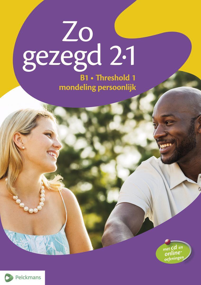 Zo gezegd 2.1 Treshold mondeling (editie 2015) leerwerkboek