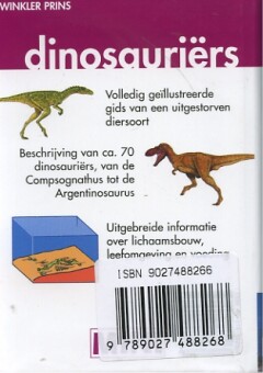 Mini WP / Dinosauriers / Mini Winkler Prins achterkant